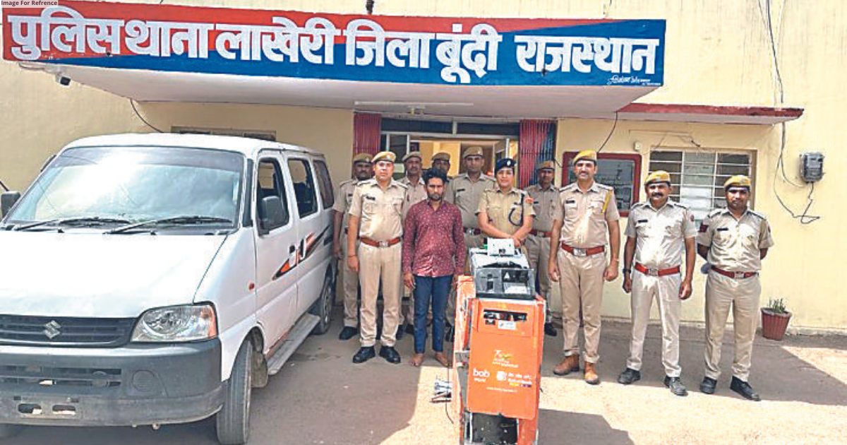 Miscreants uproot ATM in Bundi, loot Rs 13 lakh